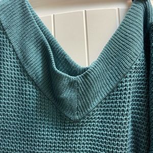 Oversized, one shoulder sweater